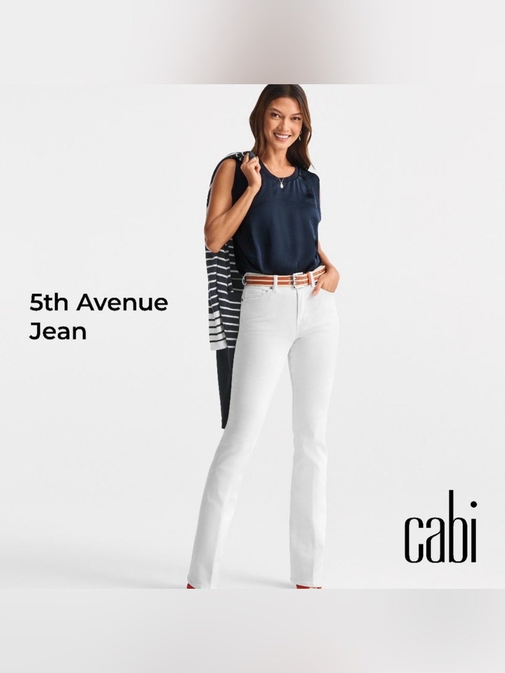 CAbi 5th Avenue Jeans in White